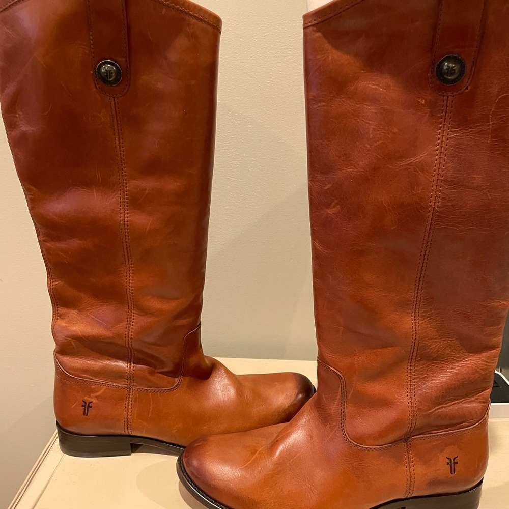 Frye Melissa Button Riding Boots - Style 77167